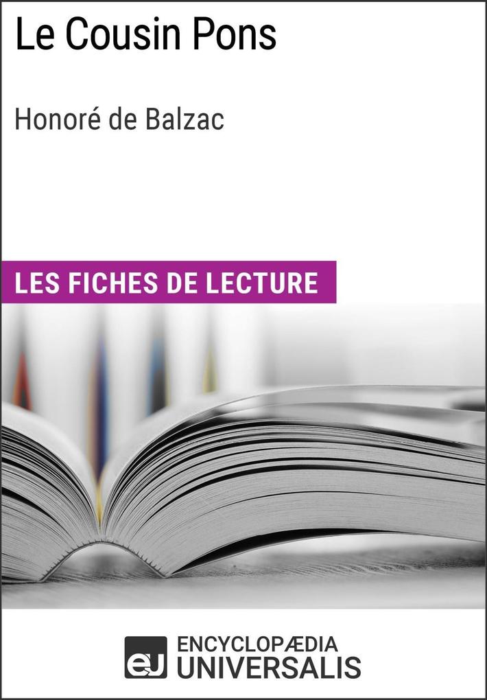 Le Cousin Pons d'Honoré de Balzac