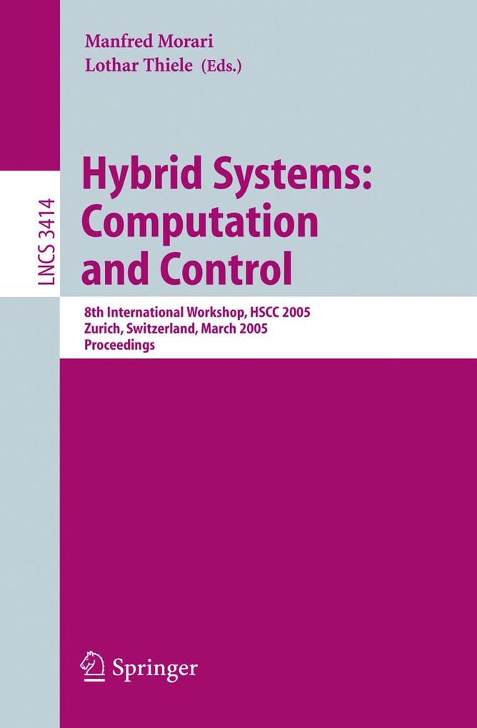 Hybrid Systems: Computation and Control