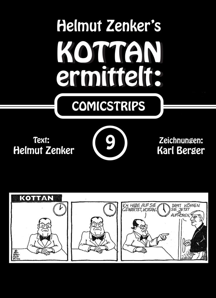 Kottan ermittelt: Comicstrips 9 - Helmut Zenker