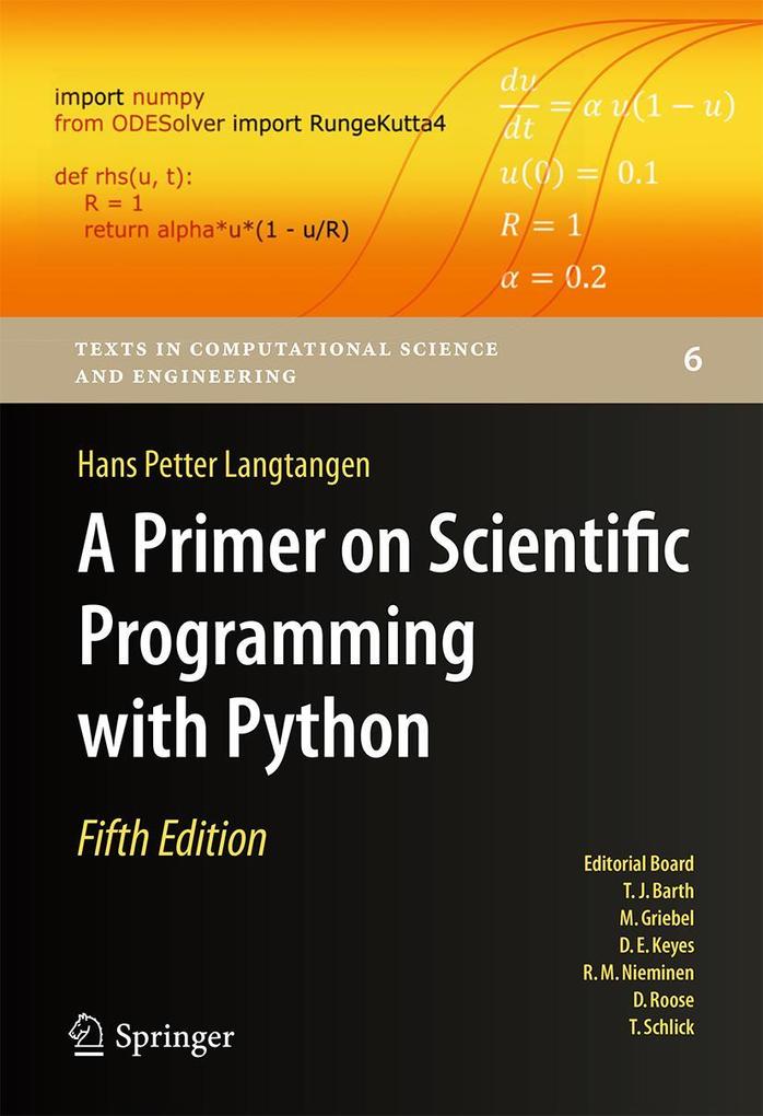 A Primer on Scientific Programming with Python - Hans Petter Langtangen