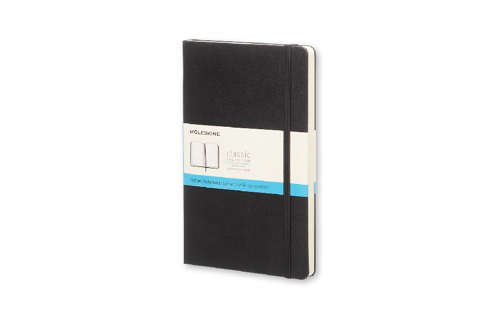 Moleskine Classic, Monochromatisch, Schwarz, 240 Blätter, 70 g/m², Punktgitter-Papier, Hardcover - Bild 5