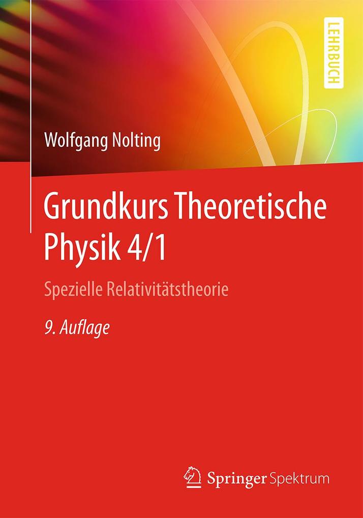 Grundkurs Theoretische Physik 4/1 - Wolfgang Nolting