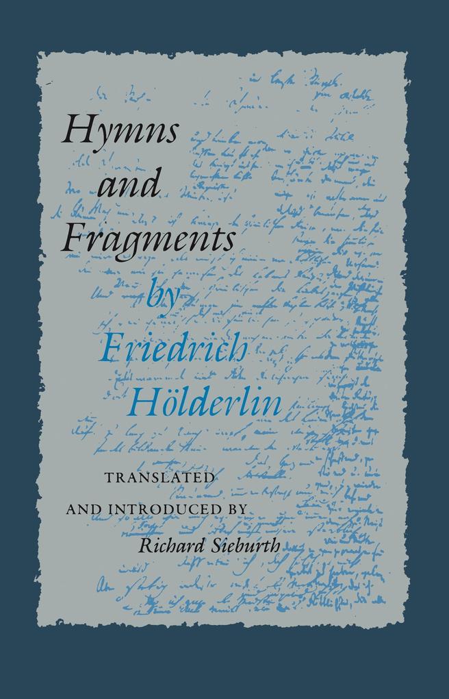 Hymns and Fragments - Friedrich Holderlin