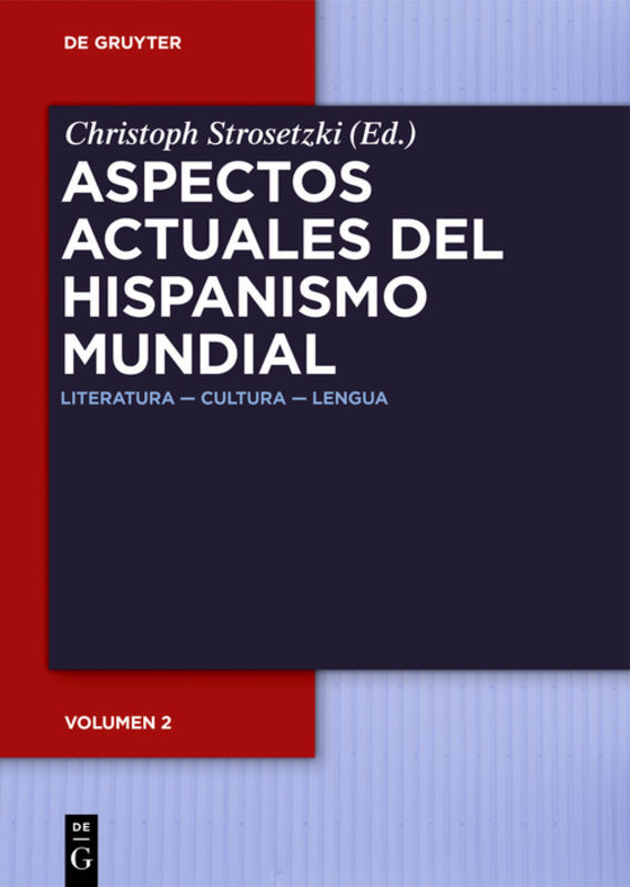 Aspectos actuales del hispanismo mundial: 1-2