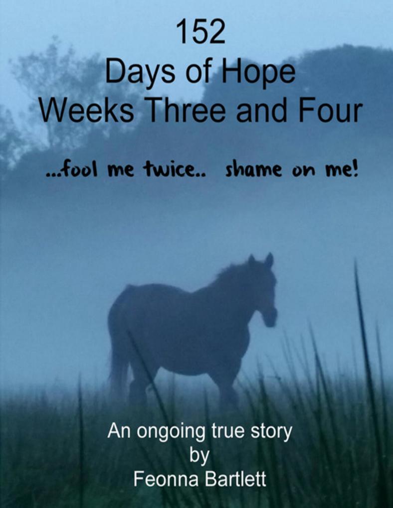 152 Days of Hope: Weeks Three and Four - Fool Me Twice Shame On Me... - Fee Bartlett