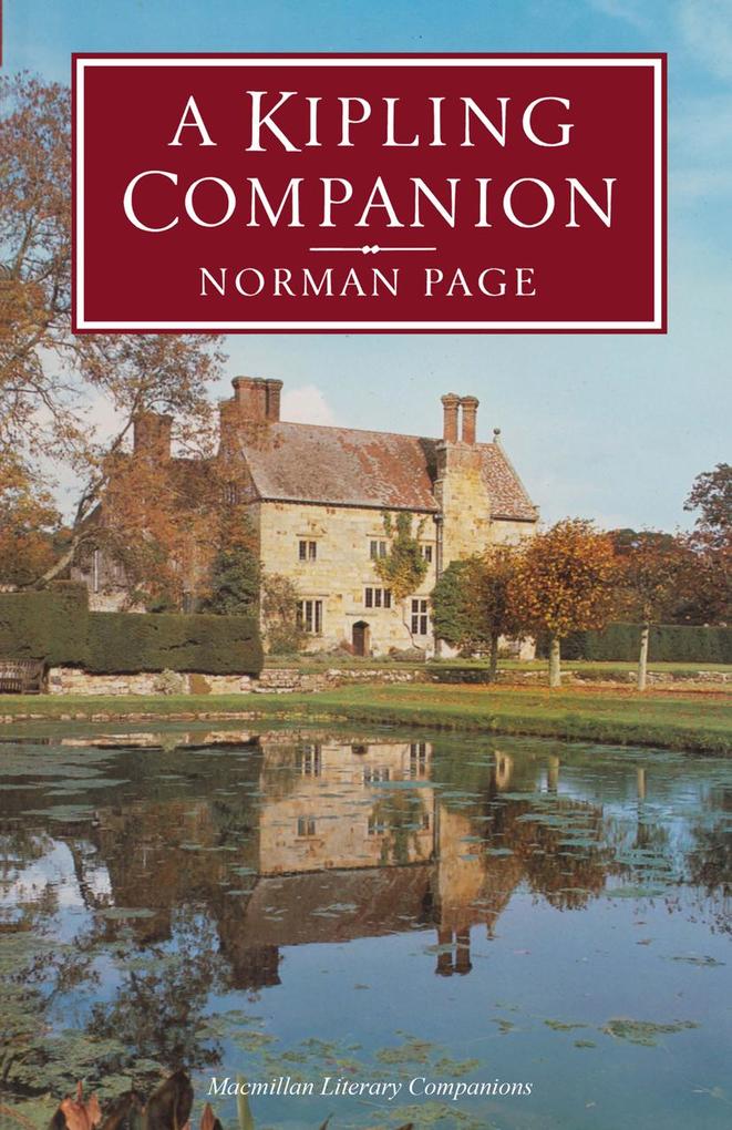Kipling Companion - Norman Page