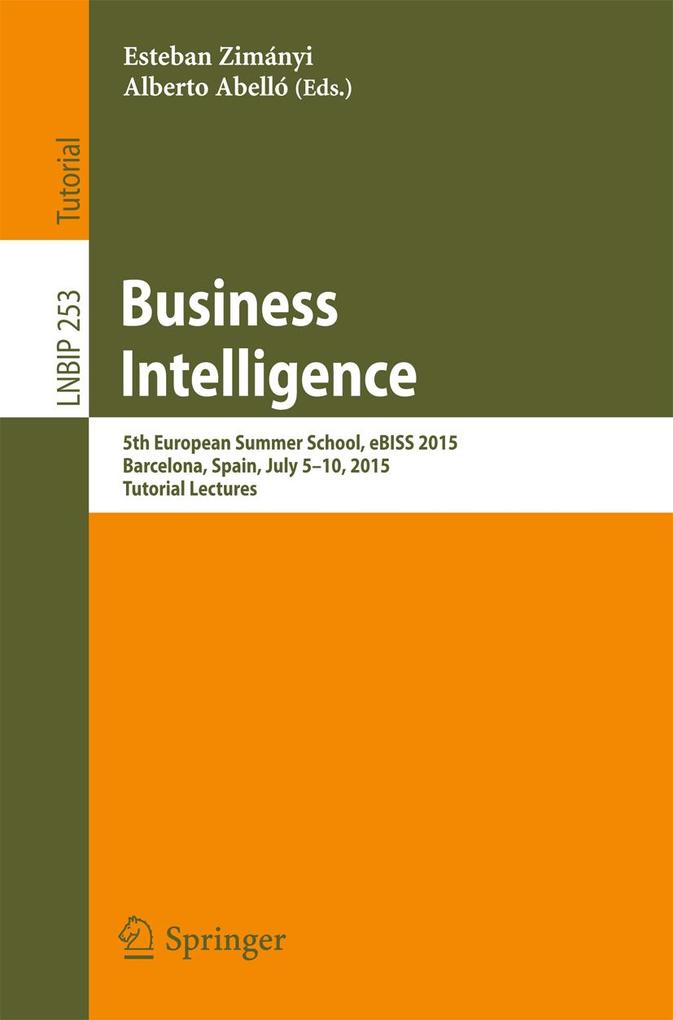 Business Intelligence als eBook von - Springer International Publishing