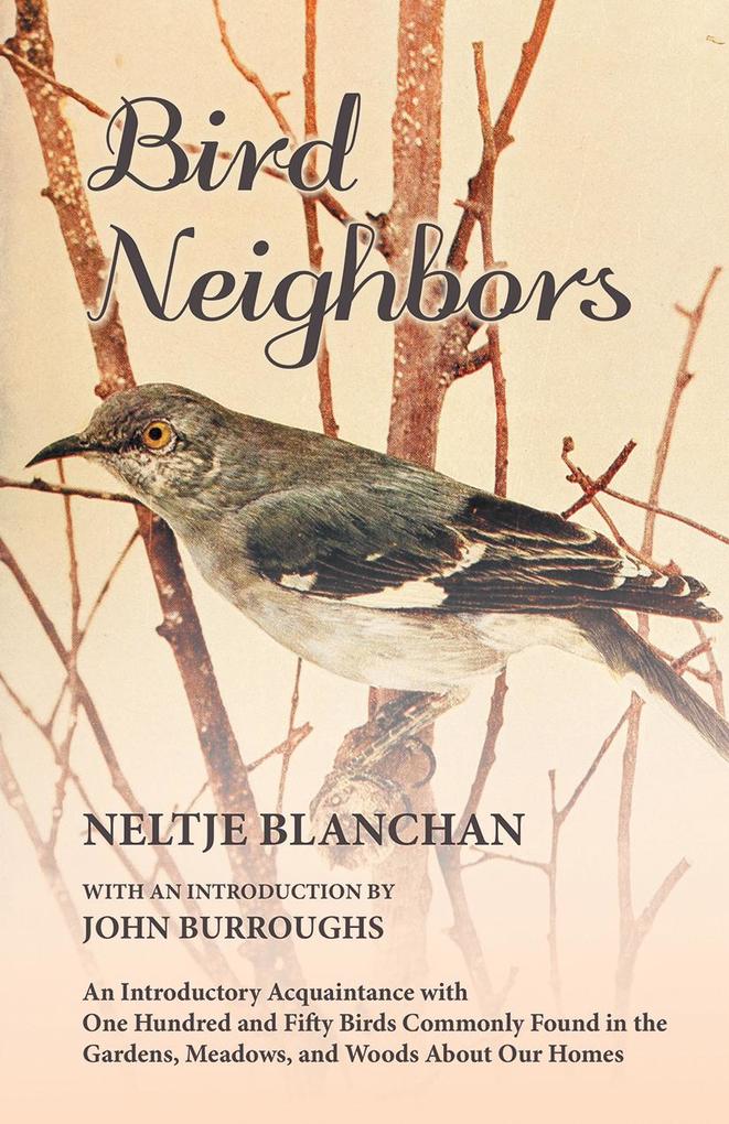 Bird Neighbors - An Introductory Acquaintance with One Hundred and Fifty Birds Commonly Found in the Gardens Meadows and Woods About Our Homes - Neltje Blanchan/ John Burroughs
