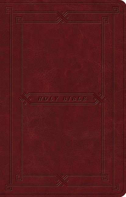 ESV Premium Gift Bible (Trutone, Cordovan, Vintage Frame Design) als Buch von - CROSSWAY BOOKS