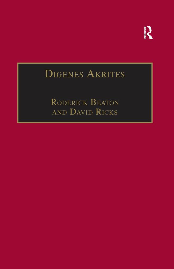 Digenes Akrites - Roderick Beaton/ David Ricks