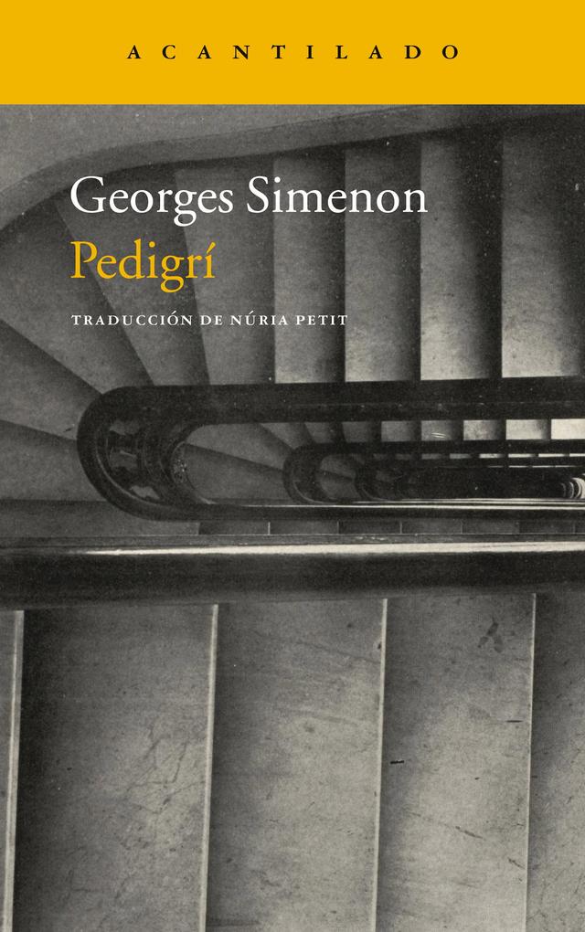 Pedigrí - Georges Simenon