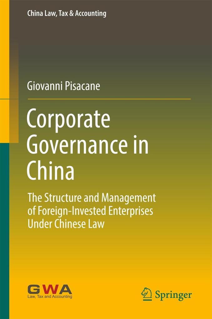 Corporate Governance in China - Giovanni Pisacane