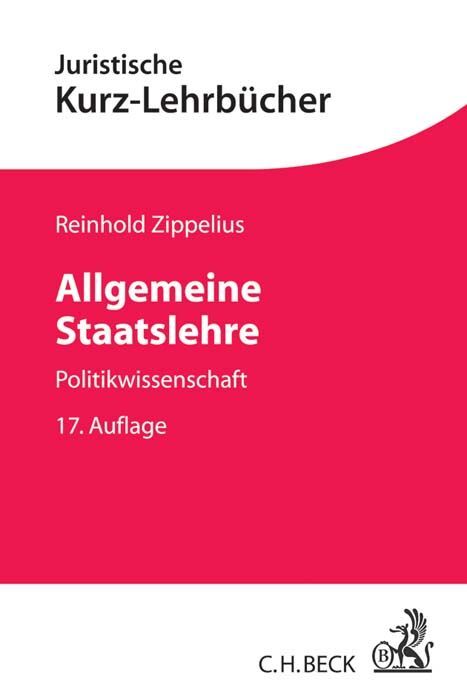 Allgemeine Staatslehre - Reinhold Zippelius