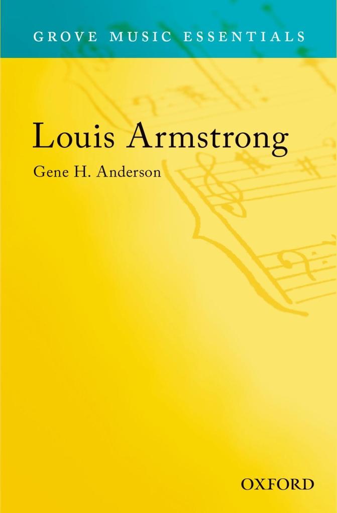 Grove Music Online Louis Armstrong