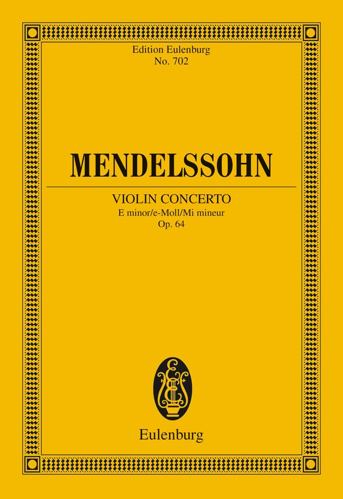 Violin Concerto E minor - Felix Mendelssohn Bartholdy