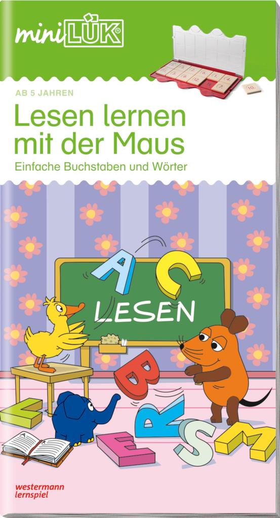 miniLÜK: Vorschule/1. Klasse - Deutsch Lesen lernen mit der Maus: Vorschule/1. Klasse - Deutsch: Einfache Buchstaben und Wörter für Vorschulkinder (miniLÜK-Übungshefte: Vorschule) - Bild 9