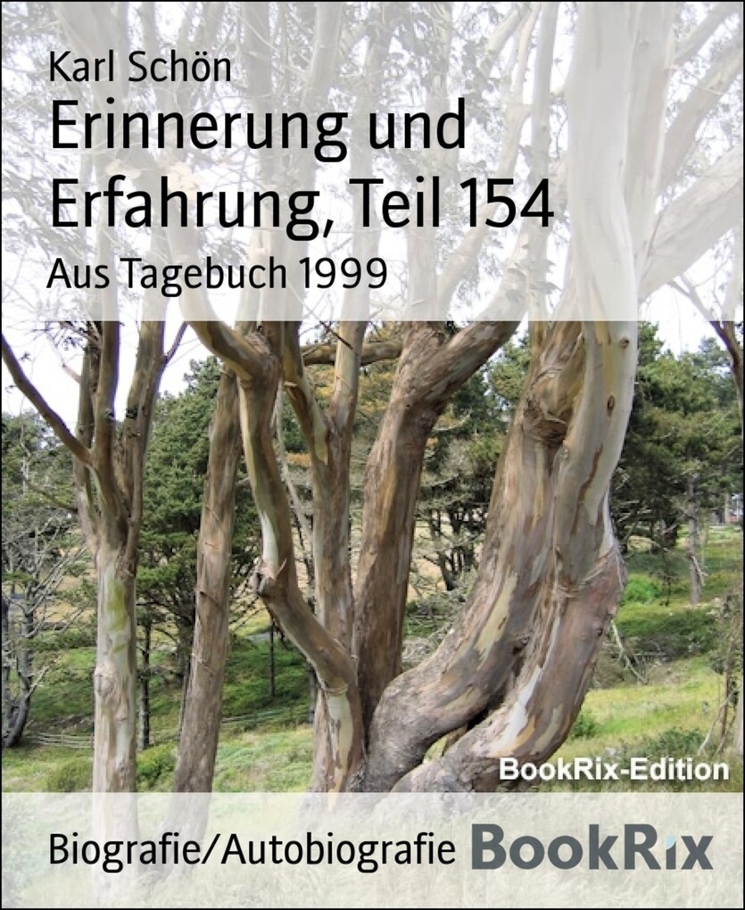 Erinnerung und Erfahrung, Teil 154 als eBook von Karl Schön - BookRix
