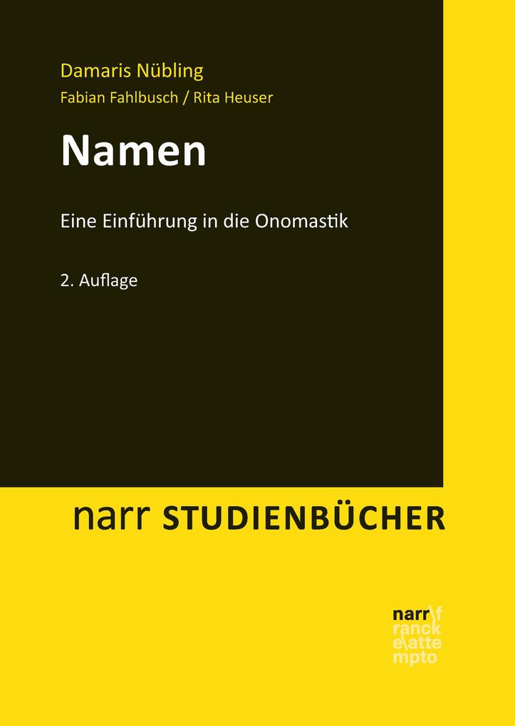 Namen - Rita Heuser/ Fabian Fahlbusch/ Damaris Nübling