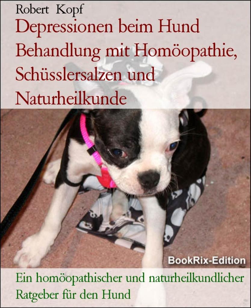 Depressionen beim Hund Behandlung mit Homöopathie Schüsslersalzen und Naturheilkunde - Robert Kopf