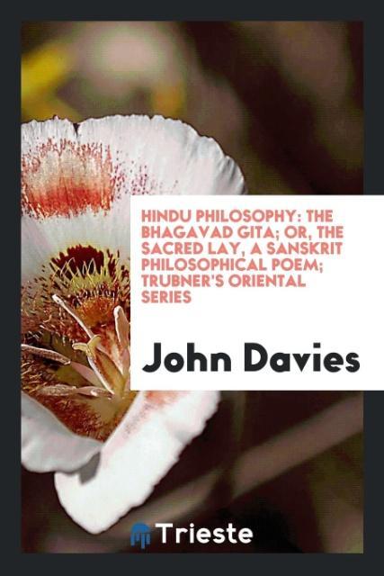 Hindu philosophy als Taschenbuch von John Davies - Trieste Publishing