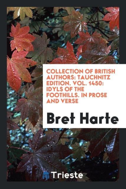Collection of British authors als Taschenbuch von Bret Harte - Trieste Publishing