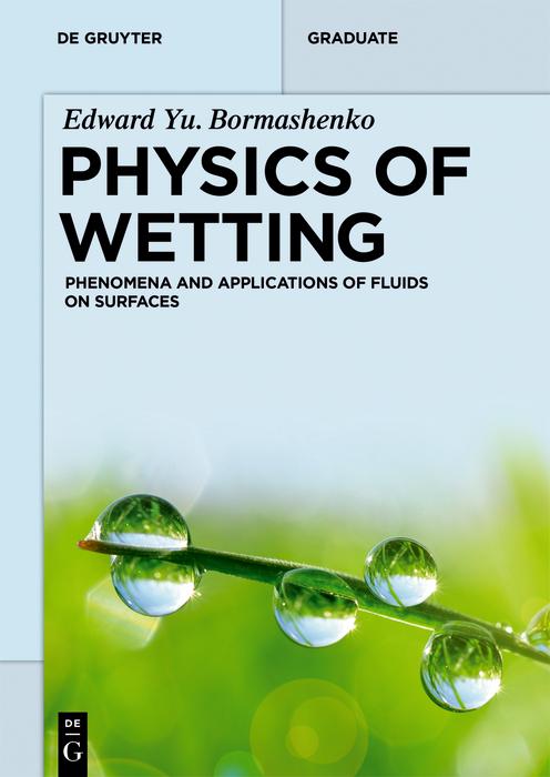 Physics of Wetting - Edward Yu. Bormashenko