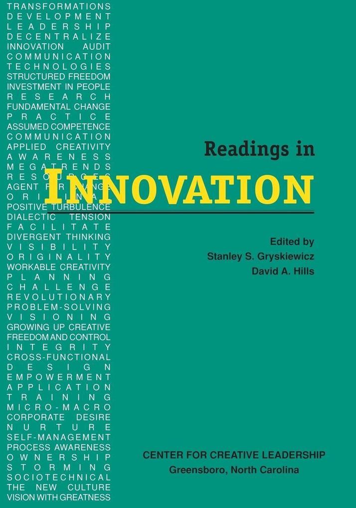 Readings in Innovation - Stanley S. Gryskiewicz/ David A. Hills