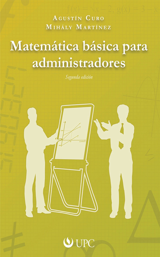 Matemática básica para administradores als eBook von Agustín Curo, Mihály Martínez - Editorial UPC