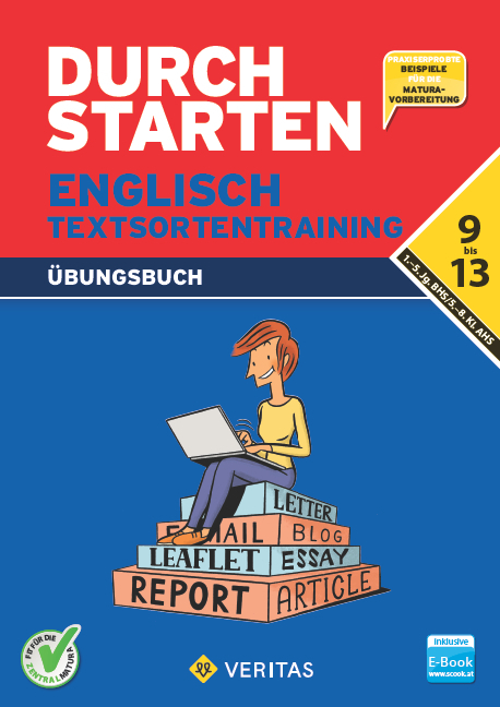 Nicole Eisinger-Müllner: Durchstarten Englisch Textsortentraining. Übungsbuch AHS/BHS (inkl. E-Book) - Bild 5
