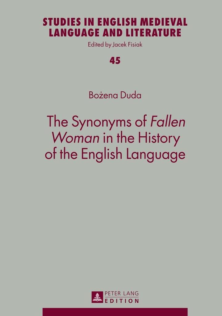 Synonyms of Fallen Woman in the History of the English Language - Duda Bozena Duda