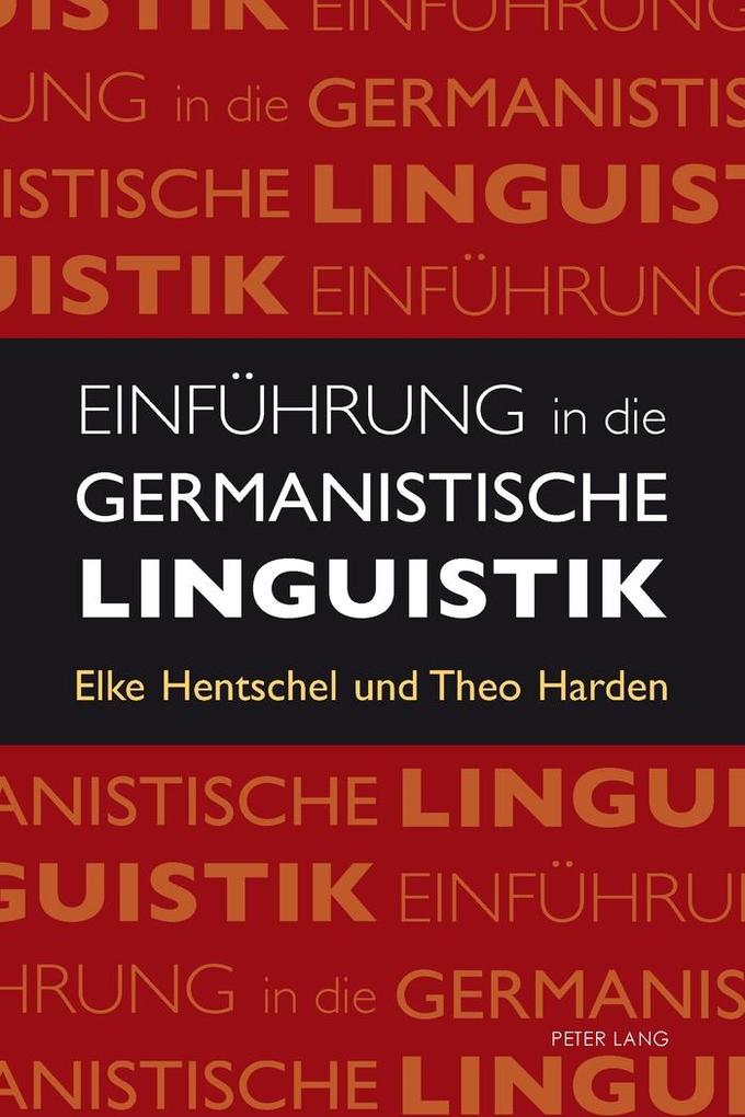 Einfuehrung in die germanistische Linguistik - Hentschel Elke Hentschel