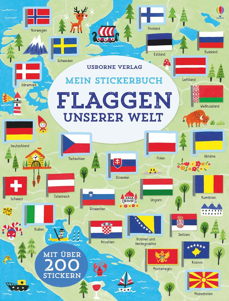 Mein Stickerbuch: Flaggen unserer Welt (Meine Stickerbücher) - Bild 4