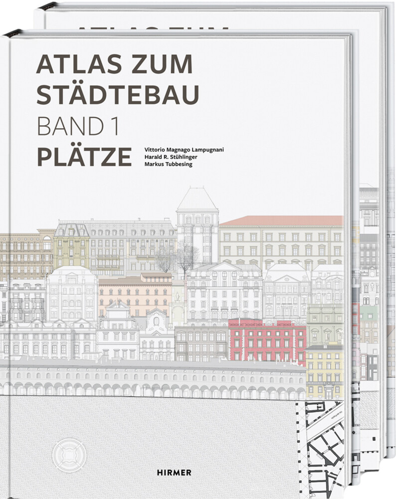 Atlas zum Stadtebau: Band 1: Platze; Band 2: Strassen Vittoria Magnano Lampugnani Editor