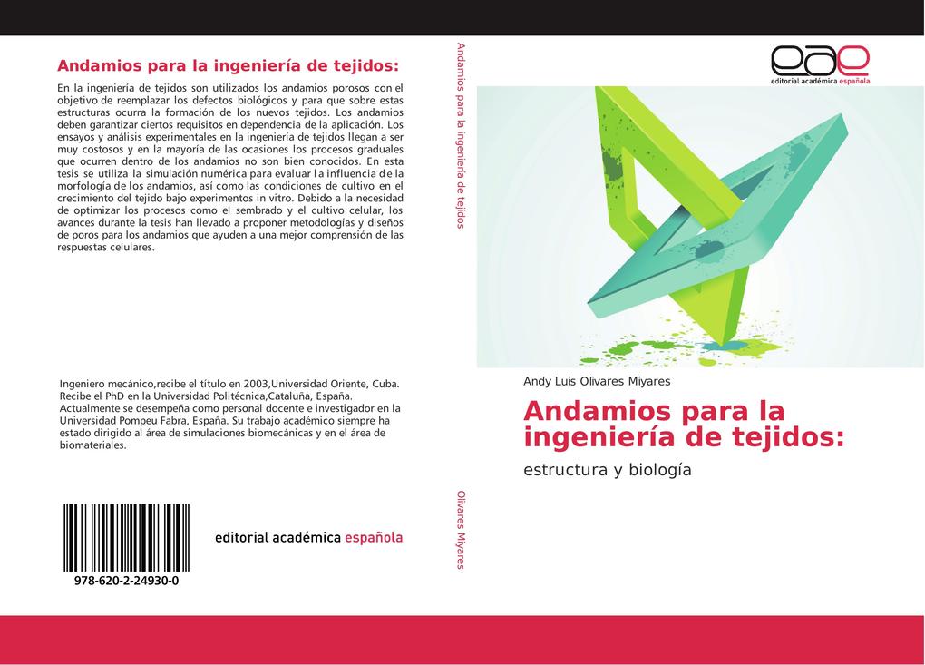 Andamios para la ingeniería de tejidos: als Buch von Andy Luis Olivares Miyares