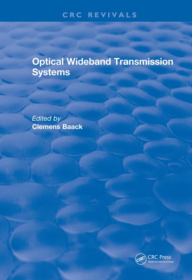 Optical Wideband Transmission Systems - Baack