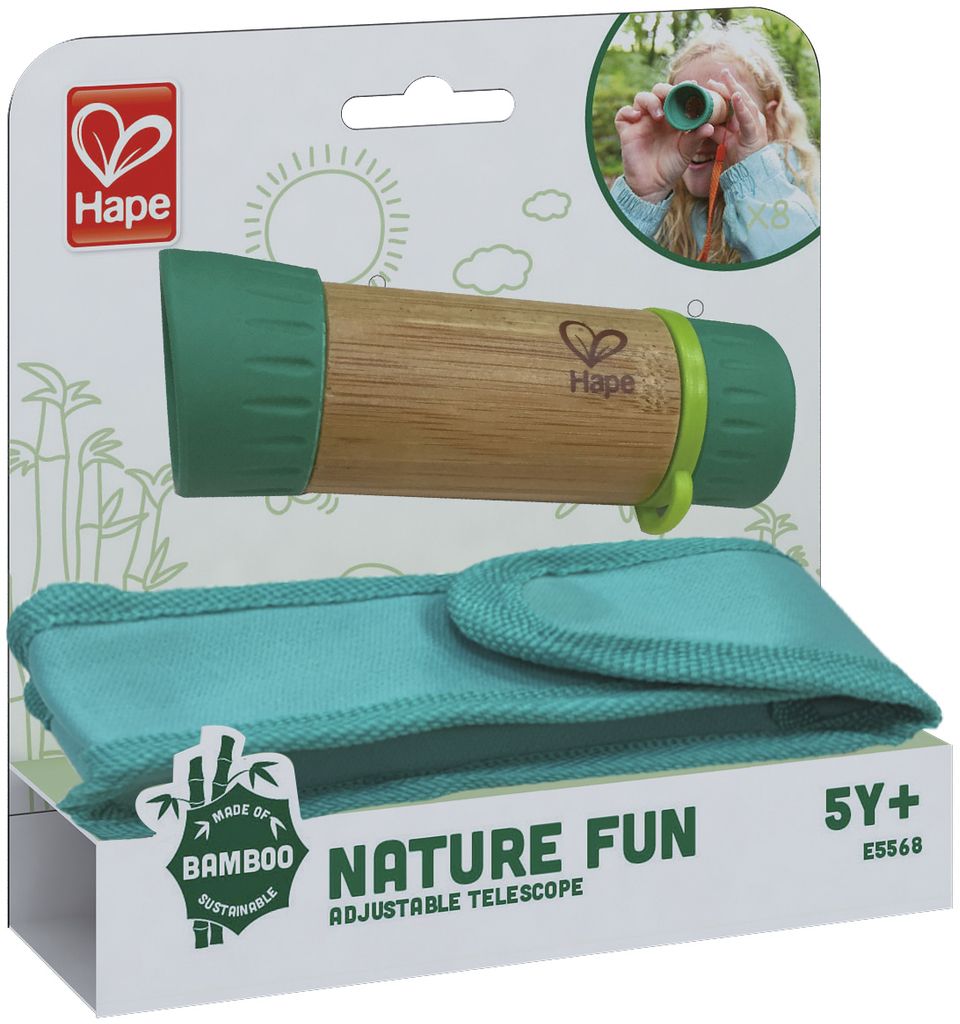 Hape Spielzeug - Verstellbares Teleskop - Beige - 8-Fache Vergrößerung - Für Kinder Ab 3 Jahren 6943478021242 - Image 12