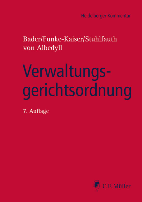 Verwaltungsgerichtsordnung (Heidelberger Kommentar)