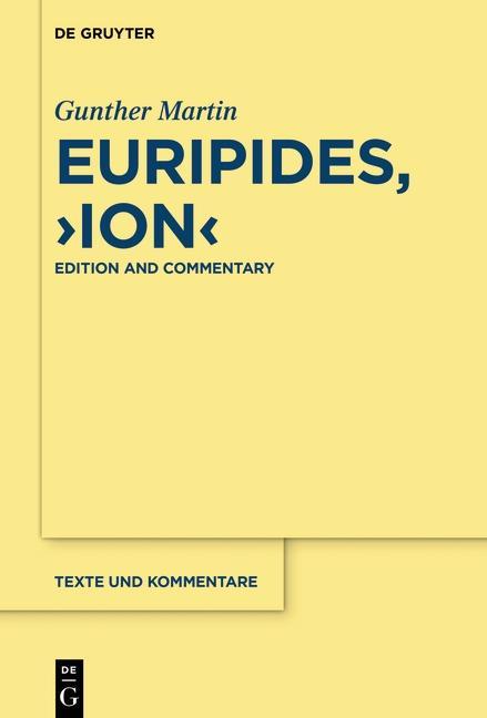 Euripides Ion - Gunther Martin