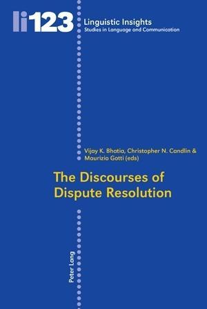 Discourses of Dispute Resolution als eBook von - Peter Lang AG, Internationaler Verlag der Wissenschaften