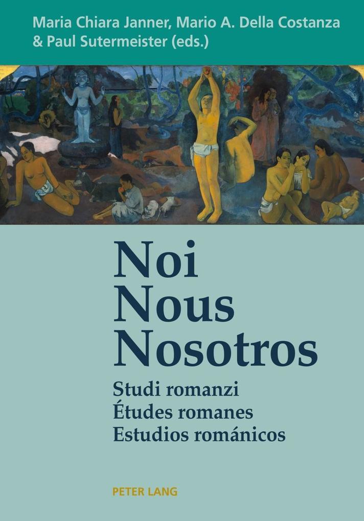 Noi - Nous - Nosotros als eBook von - Peter Lang AG, Internationaler Verlag der Wissenschaften