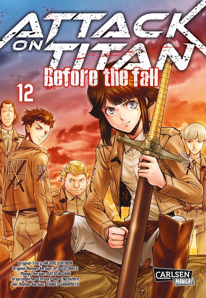 Attack on Titan - Before the Fall 12 - Hajime Isayama/ Ryo Suzukaze
