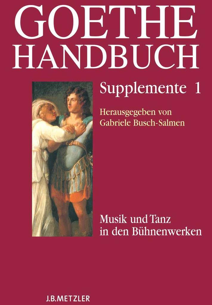 Goethe-Handbuch Supplemente