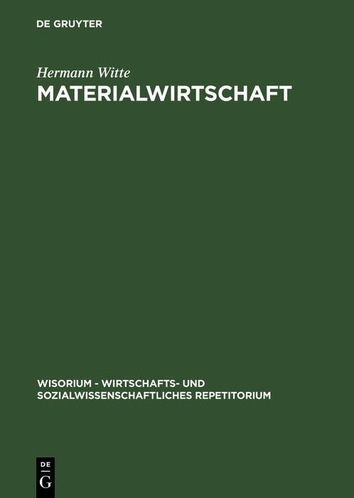 Materialwirtschaft - Hermann Witte