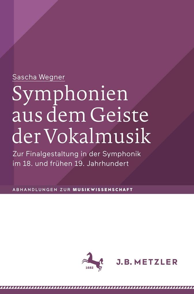 Symphonien aus dem Geiste der Vokalmusik - Sascha Wegner