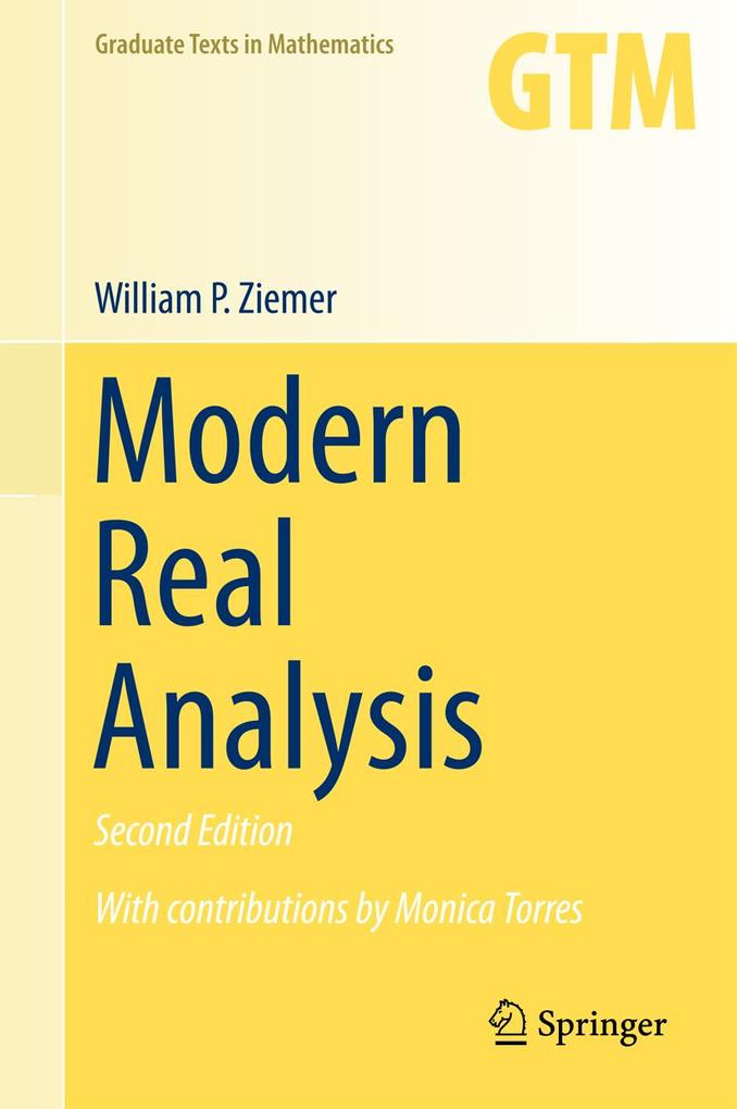 Modern Real Analysis - William P. Ziemer