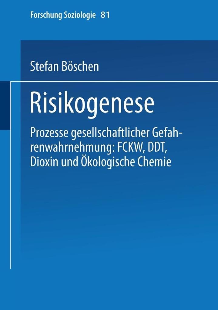 Risikogenese - Stefan Böschen