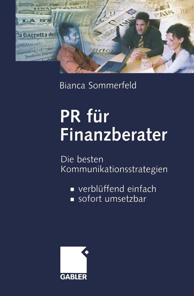 PR für Finanzberater - Bianca Sommerfeld