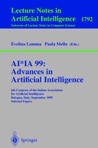 AI*IA 99:Advances in Artificial Intelligence