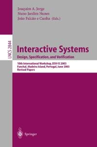 Interactive Systems. Design Specification and Verification