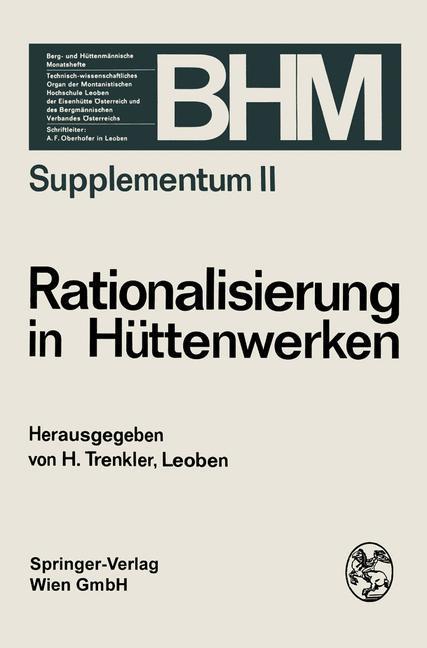 Rationalisierung in Hüttenwerken